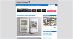 Desktop Screenshot of freeindesigntemplates.com